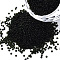 15/0 Transparent Czech Glass Seed Beads, Round, Dark Olive Green, 1.5x1mm, Hole: 0.5mm, about 500g/bag