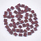 2-Hole Opaque Glass Seed Beads, AB Colours, Rectangle, Coconut Brown, 5x4.5~5.5x2~2.5mm, Hole: 0.5~0.8mm