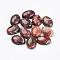 Natural Leopard Skin Jasper Cabochons, Oval, 18x13x5~6mm