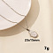 Stainless Steel Hamsa Hand Pendant Necklaces, Cable Chain Necklaces