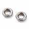 Non-Tarnish 304 Stainless Steel Jump Rings, Round Ring, Stainless Steel Color, 13x4mm, Inner Diameter: 6mm