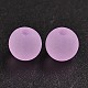 Прозрачные акриловый шар бисером FACR-R021-8mm-08-1