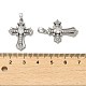 Латунные микро проложить кубического циркония подвески KK-K355-44P-3
