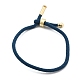 Браслеты хлопок шнур BJEW-F360-B14-1