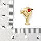 Латунные микро проложить кубического циркония подвески KK-Q028-70G-01-2