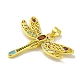 Латунные подвески из микро-паве KK-Z042-14G-2