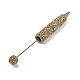 Железная ручка из бисера AJEW-K049-02G-2
