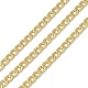 Латунные кубинский ссылка цепи CHC-P010-09G-1