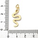 Латунные микро проложить кубического циркония подвески KK-H494-01G-04-3