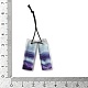 2 шт. подвески из натурального флюорита G-Z064-01C-3