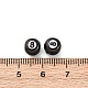 8 шарик из нержавеющей стали 304 с эмалированными бусинами STAS-B085-20G-3