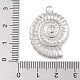 Подвески из нержавеющей стали 304 с защитой от потускнения STAS-D197-08P-3