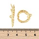 Латуни Переключить застежками KK-K391-03G-4