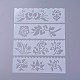 Пластиковый детский шаблон трафарета для рисования DIY-P003-J04-1