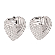 Серьги-гвоздики из нержавеющей стали 304 EJEW-K268-09P