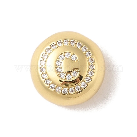 Подвески из латуни и кубического циркония KK-Z047-07G-C-RS-1