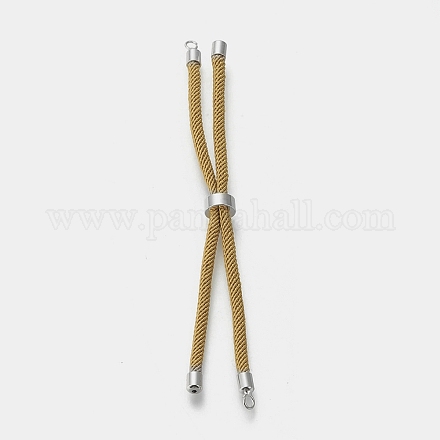 Браслет из нейлонового витого шнура MAK-M025-108A-1