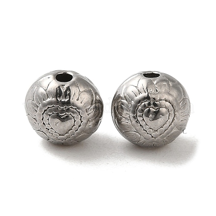 Бусины из нержавеющей стали марки 304 STAS-I203-32P-1
