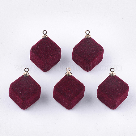 Флокированные акриловые подвески FIND-T046-30-05-1