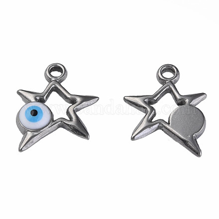 Подвески из нержавеющей стали 304 с эмалью STAS-N087-51-02P-1