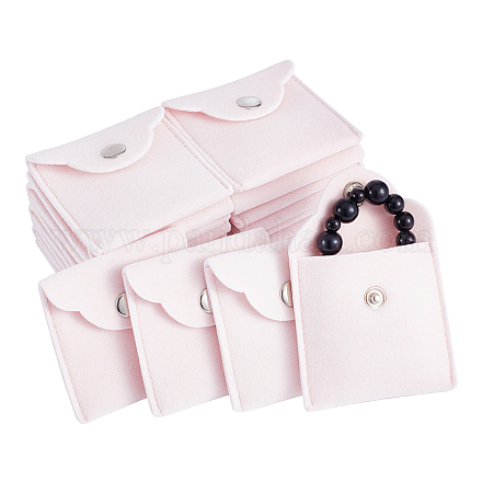 Бархатные мешочки для хранения украшений ABAG-WH0032-48B-1