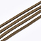 Faux Suede Cord, Faux Suede Lace, Peru, 2.5~2.8x1.5mm, about 1.09 yards(1m)/strand