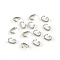 Tarnish Resistant Oval 304 Stainless Steel Open Jump Rings, Stainless Steel Color, 20 Gauge, 4x5x0.8mm