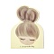 100Pcs Cute Paper Hair Ties Display Cards, Bobby Pin Display Cards, Arch with Girl Pattern, Girl Pattern, 14.1x10.5x0.05cm