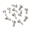 Platinum Plated Alloy Beads, Initial Letter, Letter.T, 10x3mm, Hole: 1.8mm