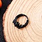 316L Stainless Steel Micro Pave Cubic Zirconia Hoop Nose Rings, Skull, Inner Diameter: 10mm, Pin: 1.2mm