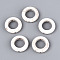 Synthetic Howlite Beads, Ring, 20x5.5mm, Hole: 1.5~1.6mm