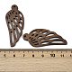 Подвески из орехового дерева WOOD-A025-01A-3