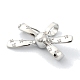 Подвески из кубического циркония с покрытием из латуни KK-M282-26P-2