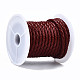 Плетеный шнур коровья кожа NWIR-N005-01A-5mm-3