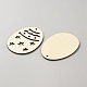 Комплект деревянных подвесных подвесок своими руками DIY-WH20007-18D-2