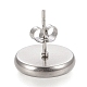 Серьги-гвоздики из нержавеющей стали 304 STAS-K202-05E-P-3