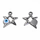 Подвески из нержавеющей стали 304 с эмалью STAS-N087-51-02P-1