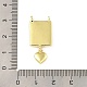 Стойки обшивки латунь кулон KK-H456-02G-3