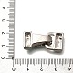 Застежки-застежки из латуни с эмалью KK-M313-40P-03-3