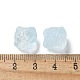 Выпечка расписные прозрачные стеклянные бусины GLAA-C035-01P-3