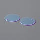 Переливающиеся подвески из пвх с пайетками/блестками PVC-WH0006-01B-2