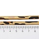 Латунные ожерелья цепи плоский змея NJEW-Z059-01G-02-3