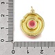 Латунь эмаль подвески KK-U072-04G-3
