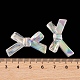 Прозрачные акриловые бусины MACR-L006-04F-3