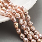 Нити из натурального культивированного пресноводного жемчуга PEAR-P062-24C