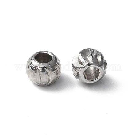 Бусины из нержавеющей стали 201 STAS-G298-02A-P-1