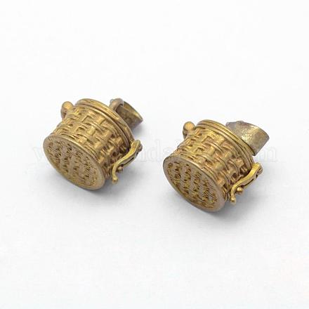 Латунные подвески коробки молитве KK-F722-29C-RS-1