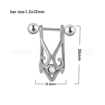 Ниппельное стремя из нержавеющей стали 304 WG66F66-14-1