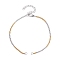 304 Stainless Steel Box Chains Bracelet Making, with 304 Stainless Steel Jump Rings and Lobster Claw Clasp, Golden & Stainless Steel Color, 7-1/8 inch(18cm), 0.2cm