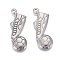 Non-Tarnish 304 Stainless Steel Pendants, Football & Football Boots, Stainless Steel Color, 26x18x2.5mm, Hole: 1.6mm